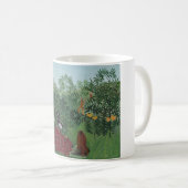 Mug Forêt tropicale avec Singes et Serpent (Rousseau) (Devant droit)