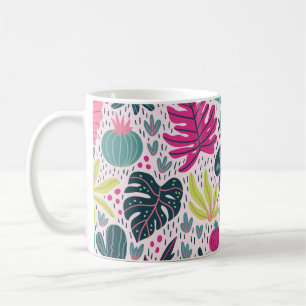 Mug Forêt tropicale sauvage, répétition vintage