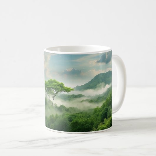 Mug Forêt verte (Devant droit)