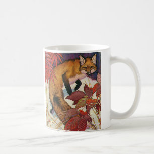 Mug Forêt Vintage créatrice d'un animal sauvage Red Fo