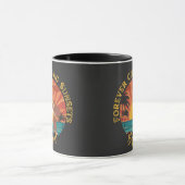 Mug Forever Chasing Sunsets Bigfoot Surf Noir (Centre)