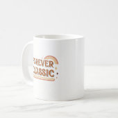 Mug Forever Classic – Minimal Retro Typography iMug (Devant gauche)