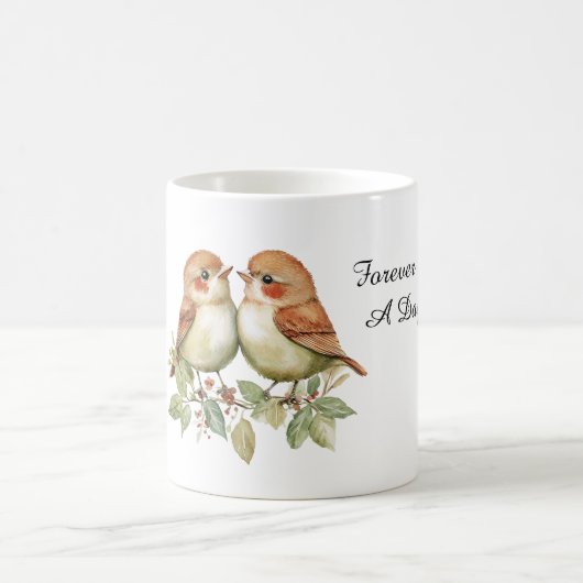 Mug Forever Love Birds (Centre)