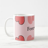 Mug Forever Yours Love Coffee Cup (Gauche)