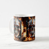 Mug Forgé dans le feu : Le crâne du son (Devant gauche)