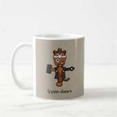Mug Forgeron japonais Ippon-datara : Caricature Yokai (Gauche)