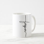 Mug Forgiven Jesus Christian Inspirational Men Wo Yout (Devant droit)