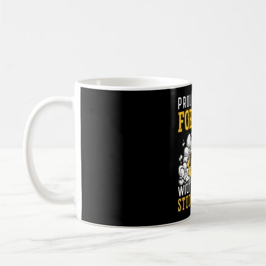Mug Forklift Opérateur Proud To Be A Forklift Driver (Gauche)