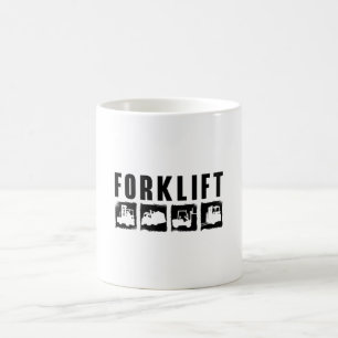 Mug Forklift Quota Forclift Operator Driver Worker
