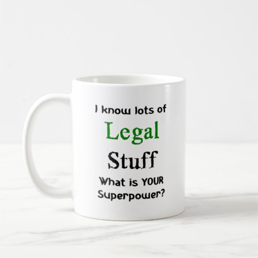 Mug formalités juridiques (Gauche)