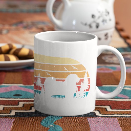 Mug Formateur Amoureux des chiens Havanais Retro Style