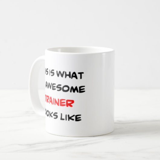 Mug formateur génial (Devant gauche)
