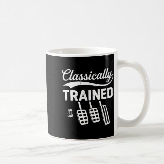 Mug Formation Classique avec Pédales de Voiture Manuel (Droite)