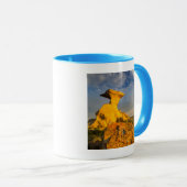 Mug Formation De Badlands Sculptés Dans L'Herbe Courte (Devant droit)