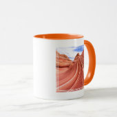 Mug Formation de Wave Sandstone Rock (Devant droit)