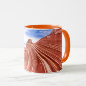 Mug Formation de Wave Sandstone Rock (Devant droit)