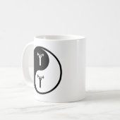 Mug Formation personnelle de Yin Yang (Devant gauche)