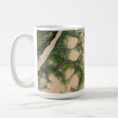 Mug Formation rocheuse de grès avec de la mousse émera (Gauche)