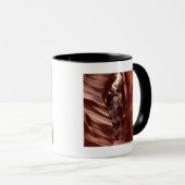 Mug formations Flashflood-érodées de grès de (Devant droit)