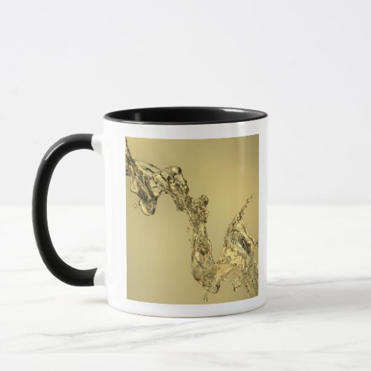Mug Forme abstraite constituée en éclaboussant l'eau (Gauche)