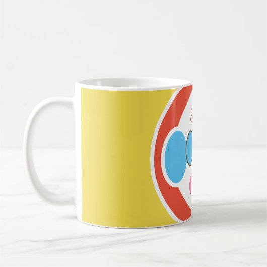 Mug forme cercle mignon muqueuse (Gauche)