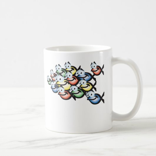 Mug forme chrétienne de poissons (Droite)