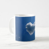 Mug Forme de nuage d'un coeur (Devant gauche)