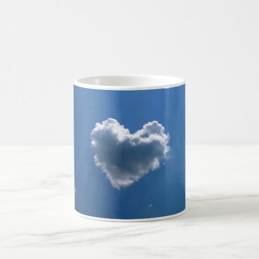 Mug Forme de nuage d'un coeur (Centre)