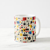 Mug Forme Intelligence, belle, bauhaus, coloré (Devant droit)