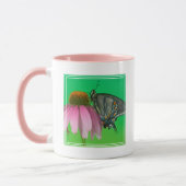 Mug Forme noire de l'Eastern Tiger Swallowtail (Gauche)