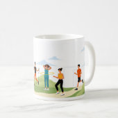 Mug Forme physique en plein air (Devant droit)