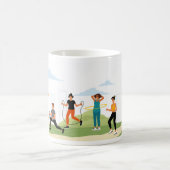 Mug Forme physique en plein air (Centre)