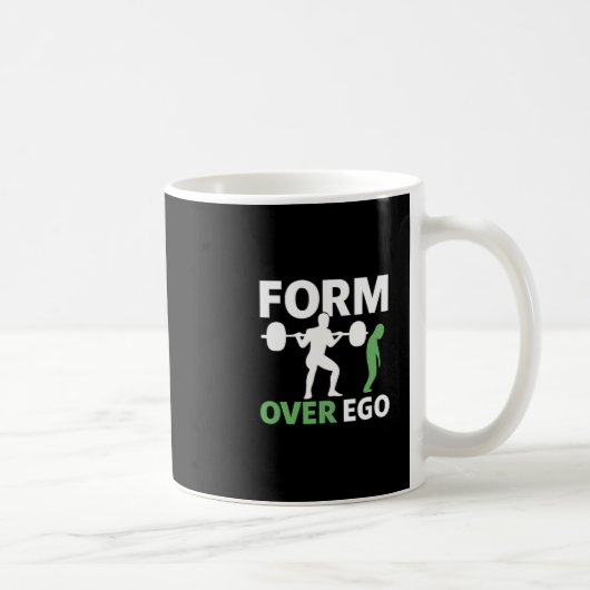 Mug Forme Sur Ego Gym Poids Bodybuilding Conception (Droite)