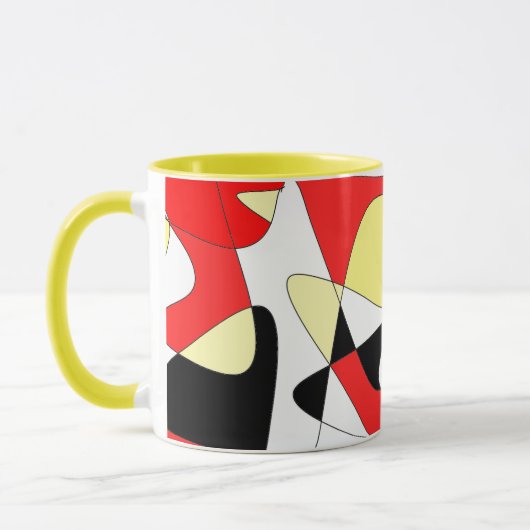 Mug Formes abstraites (Gauche)