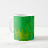 Mug Formes aléatoires Abstraites. arrière - plan 2d il (Devant gauche)
