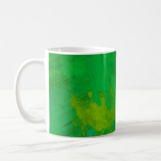 Mug Formes aléatoires Abstraites. arrière - plan 2d il (Gauche)