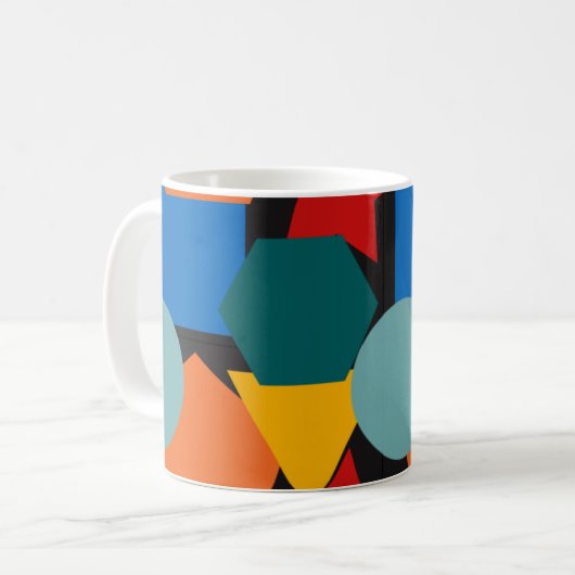 Mug Formes Bauhaus  (Devant gauche)