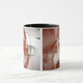 Mug Formes circulaires sur le fond léger (Centre)