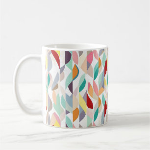 Mug Formes colorées Motif Abstrait