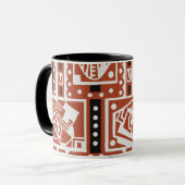Mug Formes cubistes (1924) Charles Goy (Devant gauche)