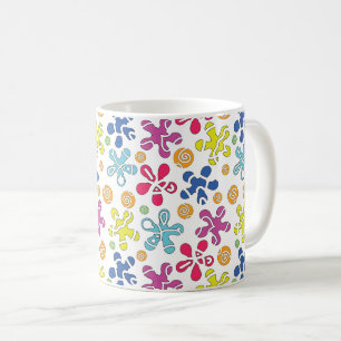 Mug Formes de gribouillis abstraits ludiques