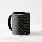 Mug Formes de tan en noir (Devant gauche)