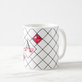 Mug Formes Et Diamants Géométriques (Devant droit)