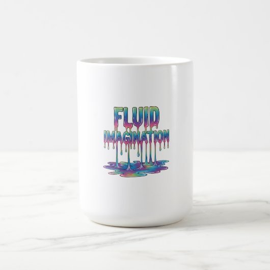 Mug Formes fluides et abstraites de l'imagination (Centre)