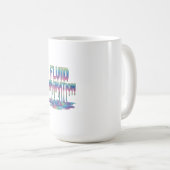 Mug Formes fluides et abstraites de l'imagination (Devant droit)