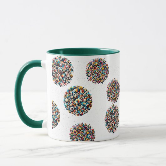 Mug Formes géométriques (Gauche)