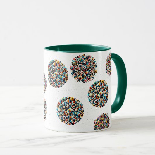 Mug Formes géométriques (Devant droit)