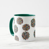 Mug Formes géométriques (Devant gauche)