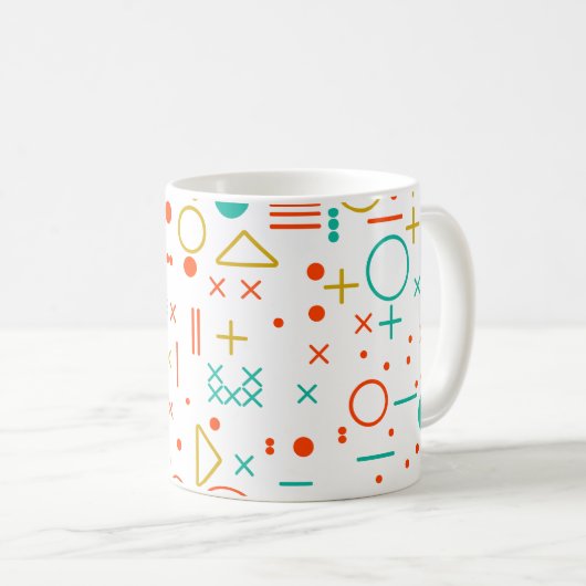 Mug Formes géométriques (Devant droit)