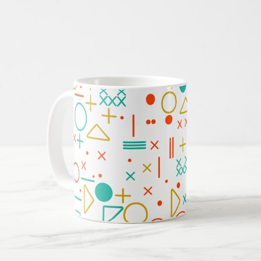 Mug Formes géométriques (Devant gauche)